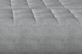 Rozkladacia pohovka Oslo, svetlo šedá látka