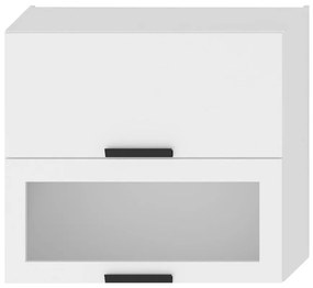 Kuchynská skrinka Denis w80grf/2 sd biely satén mat/biela