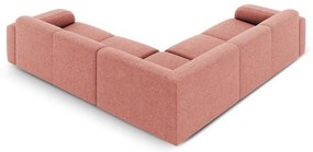 Ružová rohová pohovka (variabilná/do L) Molino – Micadoni Home