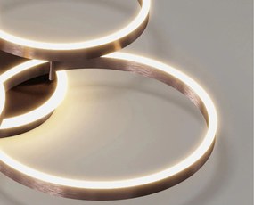 Toolight Toolight, LED stropné svietidlo APP1057-C, zlatá, OSW-08884