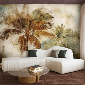 Gario Fototapeta Retro tropické palmy Materiál: Vliesová, Rozmery: 200 x 140 cm