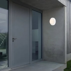 Brilo - LED nabíjateľné vonkajšie nástenné svietidlo s pohybovým senzorom LED/4W/5V 4400 mAh IP44 biele