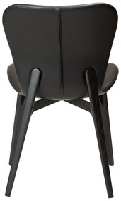 PARAGON ČALÚNENÁ STOLIČKA black/black