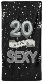 Osuška Stále sexy – čierna (vek: 20)