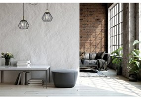 Závesné svietidlo Nuvola Spider 5, 2x čierne drôtené tienidlo, g