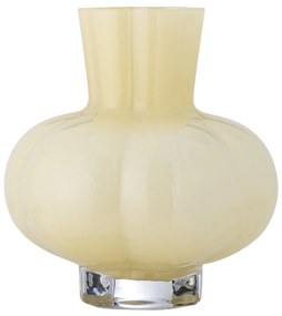 Bloomingville Váza Alyssa Yellow Glass