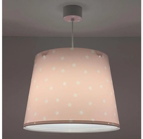 Dalber 82212S - Detský luster STAR LIGHT 1xE27/60W/230V ružová