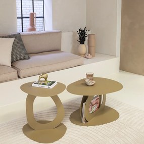 Kovový odkladací stolík 39x46 cm Alto – Spinder Design