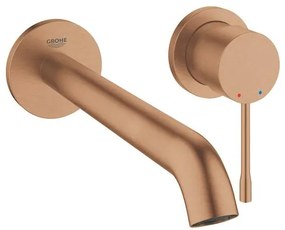 Umývadlová batéria GROHE Essence New bez podomietkového telesa Brushed Warm Sunset 19967DL1, 1 ks