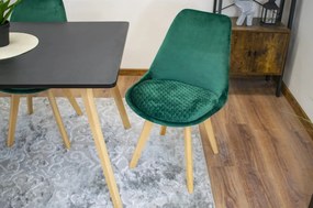 TRENDIE Jedálenský stôl BENY 120x80 čierny