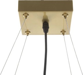 Závesný luster Japany 45 cm zlatý/biely