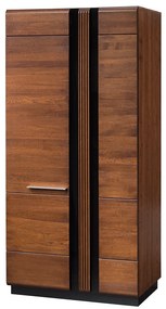 Šatníková skriňa Porti 70 95 cm z masívu dub antický