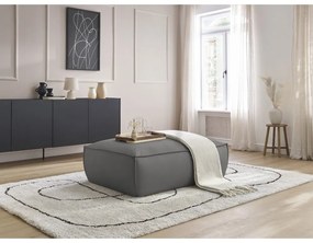 Sivá podnožka z imitácie kože Boheme – Bobochic Paris