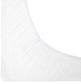 FLANELOVÉ PRESTIERADLO 200X220 CM BIELE