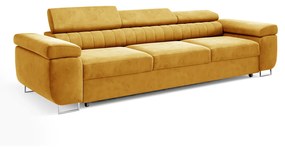 Rozkladacia pohovka UNO. Žltá