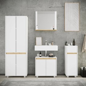 XXXLutz KÚPEĽŇA biela, dub medový MID.YOU - Online Only kúpeľne - 000657062527