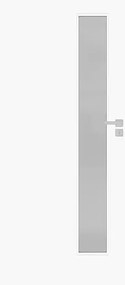 DRE Deca interiérové dvere deco levé 70 cm biela matná DECA10BM70L