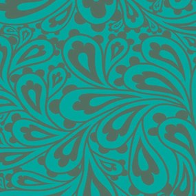 Ozdobný paraván Mosaic Turquoise - 145x170 cm, štvordielny, obojstranný paraván 360°
