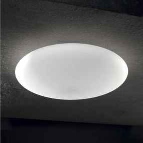 Ideal Lux - Stropné svietidlo SMARTIES 1xE27/42W/230V pr. 33 cm biele