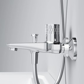 Vaňová a sprchová batéria AM.PM Gem FGA10400 chróm