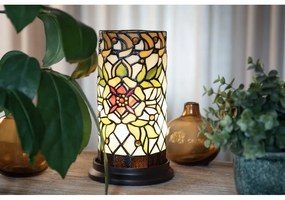Vitráž stolné svietidlo CYLINDER CAPH