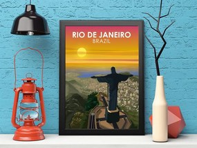 Poster Rio de Janeiro - Poster A3 bez rámu (27,9€)