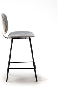 Svetlosivé barové stoličky v súprave 2 ks (výška sedadla 66 cm) Arus – Marckeric