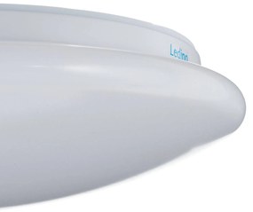 Stropné LED svietidlo Porz IP44 HF snímač, biele