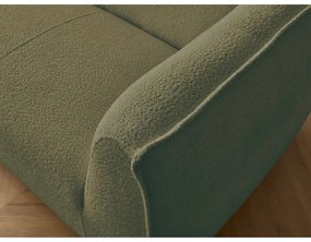 Zelená pohovka z textílie buklé 242 cm Giorgia – Bobochic Paris