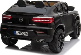 LEAN CARS Elektrické autíčko Mercedes GLC 63S MP4 čierne lakované