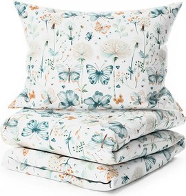 Krepové obliečky do postieľky Renforcé ELIVINE biele Rozmer obliečky: 45 x 65 cm | 90 x 140 cm