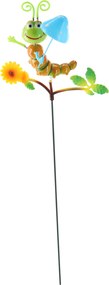 DEKORÁCIA NA VRCH Kvetináča / do záhrady – Húsenica 15 cm / 50 cm *5351