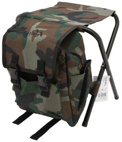 Cattara Skladacia stolička s batohom Olbia army, 30 x 35 x 27 cm