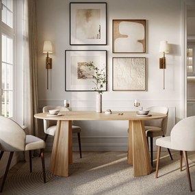 JEDÁLENSKÝ ROZKLADACÍ STÔL PATRIZIO BUK 100 / 180 cm