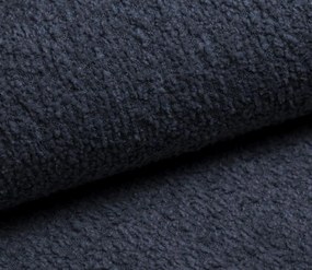 Pohovka John, modrá látka so štruktúrou