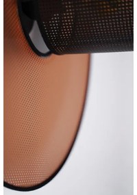 Duolla - Nástenné svietidlo TOKYO SHINY 1xE27/15W/230V pr. 50 cm medená/čierna