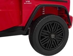 Elektrické autíčko Mercedes Benz G63 AMG XXL STRONG červené