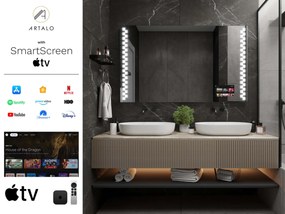 Zrkadlo do kúpeľne s LED osvetlením M8 premium
