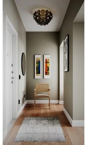 ByRydens 4200950-6513 - Stropné svietidlo MONARQUE 3xE27/5W/230V čierna