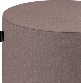 Taburetka valec, tvrdá farba produktu ružová látka zapletaná