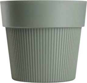 PLASTOVÝ KVETINÁČ SILVA LINE 13X11,5 CM MÄTOVÁ