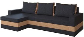 Rohová rozkladacia sedacia súprava EGON