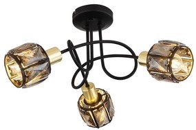 Globo 54357-3B - Prisadený luster INDIANA 3xE14/40W/230V