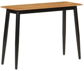 Konzolový stolík 110x40x76 cm mangový masív a železo 356977