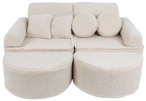 MeowBaby® variabilná pohovka Max, Bearly Cream
