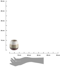 Kúpeľňový pohár Tricolor, kombinácia farieb, 350 ml