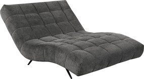 XXXLutz RELAXAČNÉ LEŽADLO, textil, tmavosivá MID.YOU - Kreslá - 001458005305