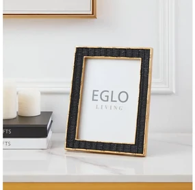 Eglo 423141 - Fotorámček ESASHI 13x18 cm čierna/zlatá EG423141