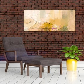 Obraz - Abstrakcia, olejomaľba (120x50 cm)