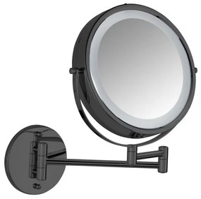 WENKO 71559800 - Zrkadlo POWER-LOC 25,5x32 cm čierne